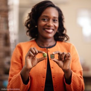 Chef Selassie Atadika, founder of Midunu Chocolates