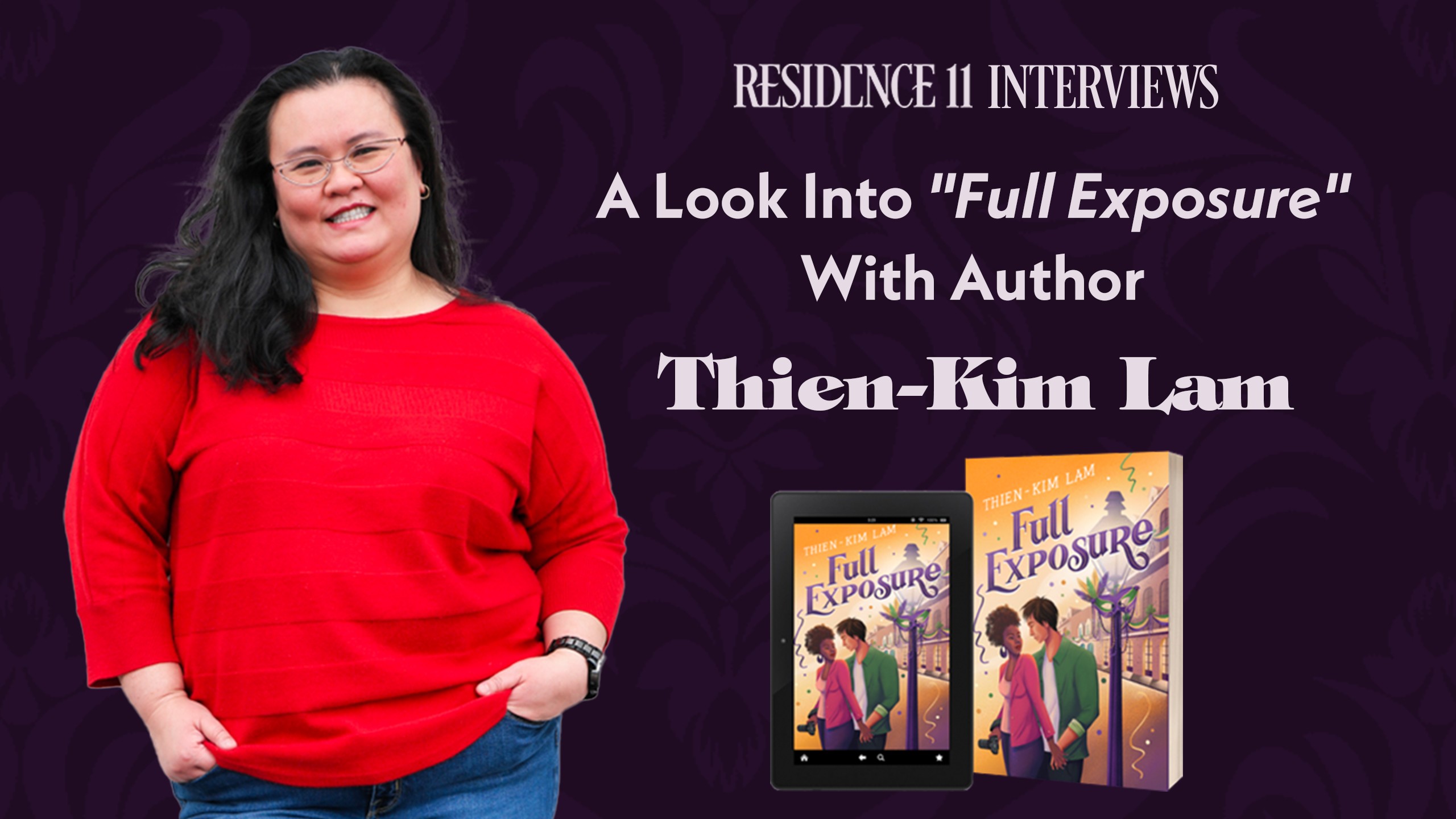 Author romance novelist Thien-Kim Lam interview full exposure happy endings
